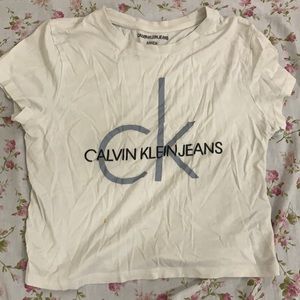 Calvin Klein crop top